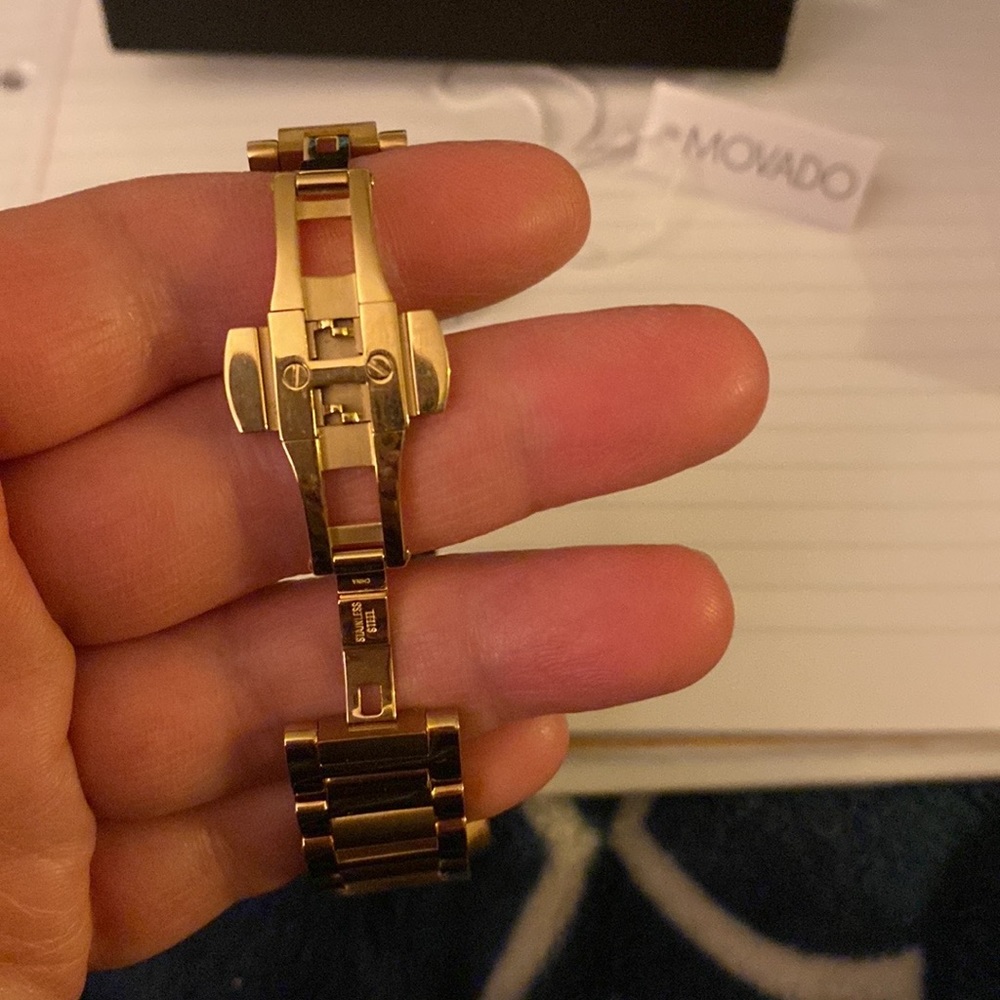 Two MOVADO watches His & Hers